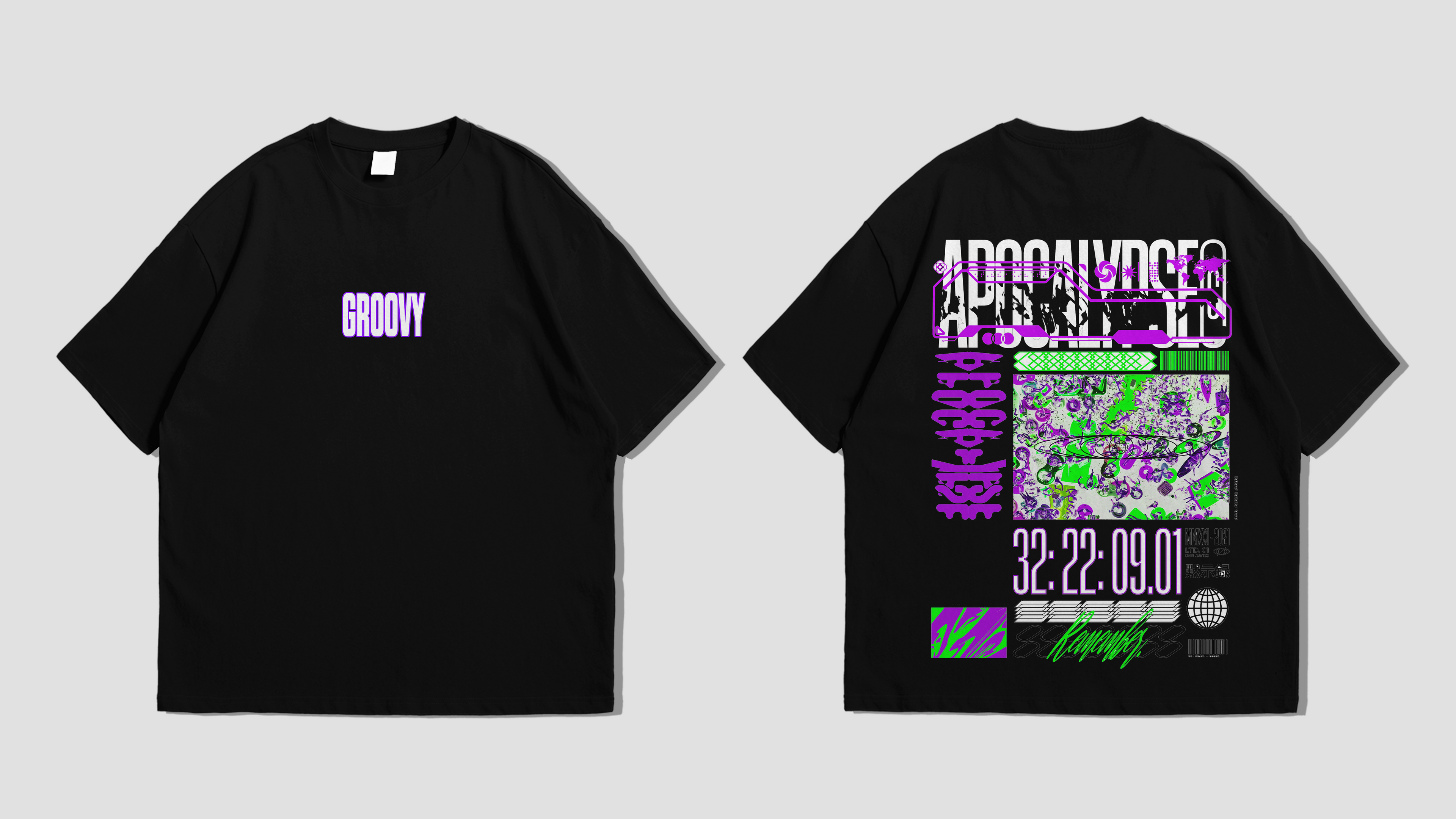 GROOVY APOCALYPSE Oversized T-Shirt
