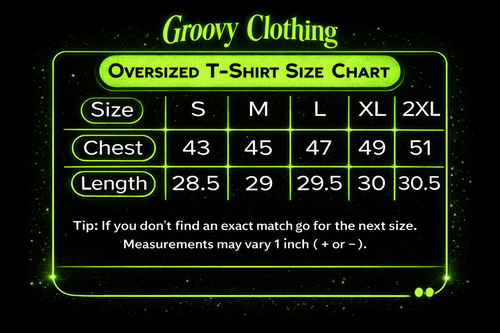 GROOVY APOCALYPSE Oversized T-Shirt