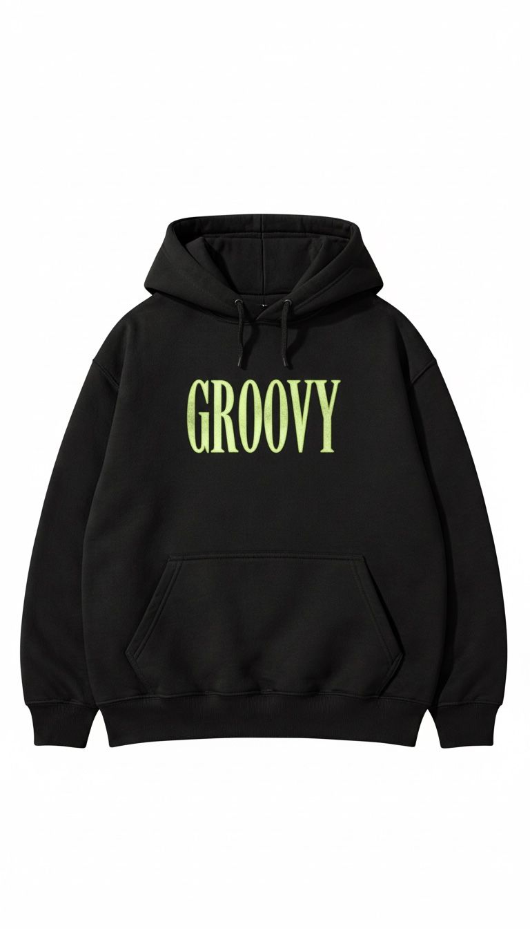 GROOVY Hoodie Premium Oversized Streetwear